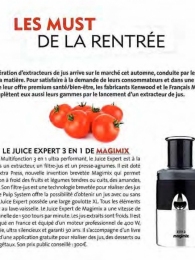 Extractor en frío y exprimidor Juice Expert 3 Magimix - Claudia&Julia