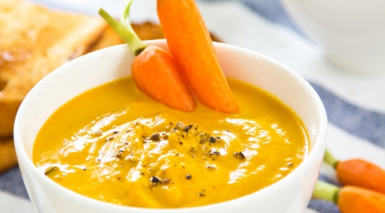 Soupe froide de carottes