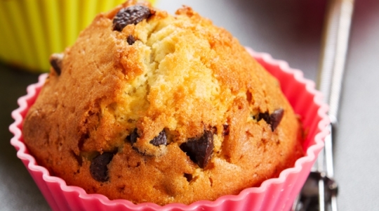 Peren-chocolademuffins
