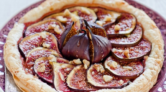 Recette Tarte aux figues facile