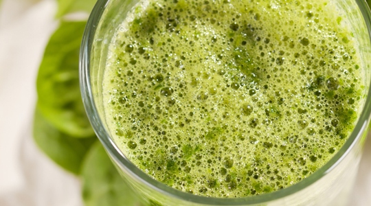 Smoothie vert aux légumes